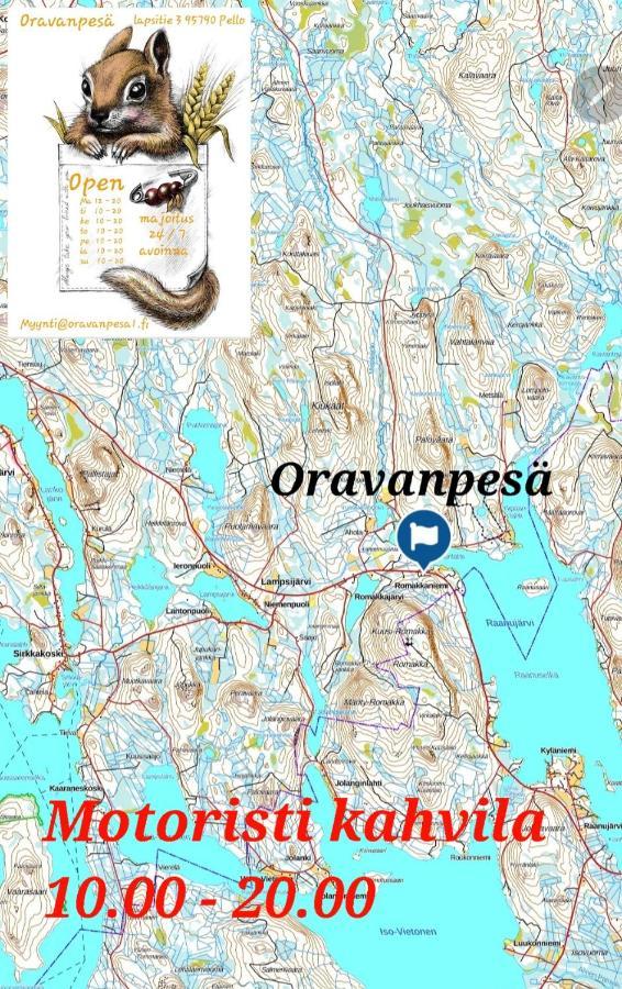 Ferienwohnung Oravanpesa Pello Exterior foto